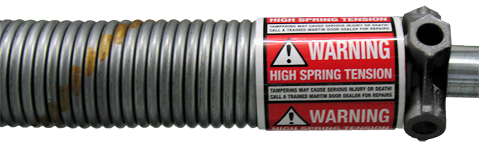 Galvanized Garage Door Spring